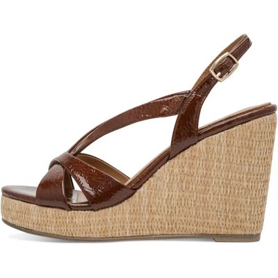 Keil-Sandalen für Damen Tamaris 1-28381-46 Marron 39 Femme Keil-Sandalen für Damen Tamaris 1-28381-46 Marron 39 Femme