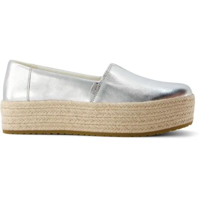 Damen Espadrilles Toms Valencia Argenté 39 Femme Damen Espadrilles Toms Valencia Argenté 39 Femme