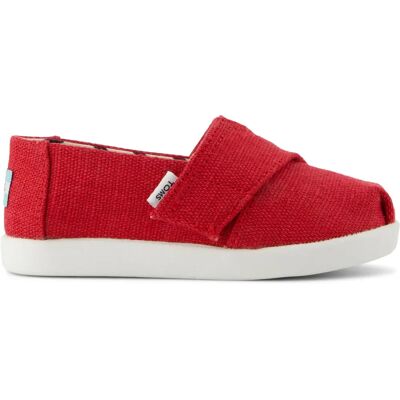 Espadrilles mit verstellbarem Klettverschluss für Babys Toms Classic Rouge 24,5 Mixte Espadrilles mit verstellbarem Klettverschluss für Babys Toms Classic Rouge 24,5 Mixte
