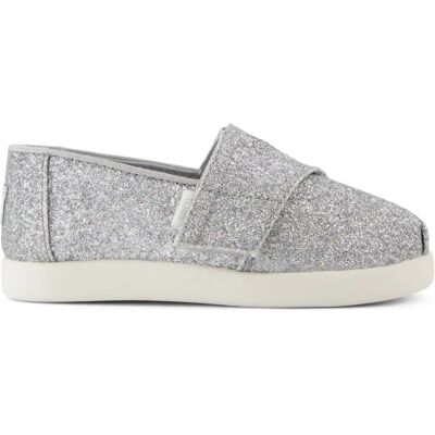 Glitzerespadrilles für Mädchen (0-2 Jahre) Toms Classic Argenté 28,5 Femme Glitzerespadrilles für Mädchen (0-2 Jahre) Toms Classic Argenté 28,5 Femme