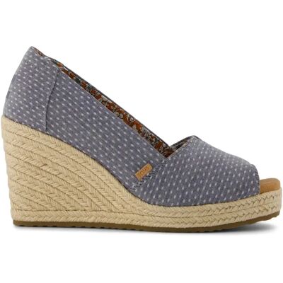 Keil-Sandalen für Damen Toms Essential Wedge Bleu 35,5 Femme Keil-Sandalen für Damen Toms Essential Wedge Bleu 35,5 Femme