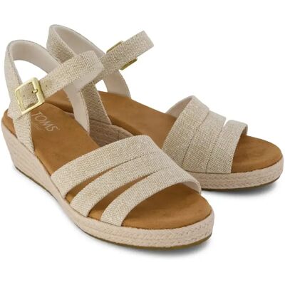 Keil-Sandalen für Damen Toms Julia Doré 42,5 Femme Keil-Sandalen für Damen Toms Julia Doré 42,5 Femme