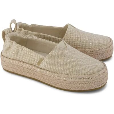 Espadrilles für Mädchen Toms Valcia Doré 34,5 Femme Espadrilles für Mädchen Toms Valcia Doré 34,5 Femme
