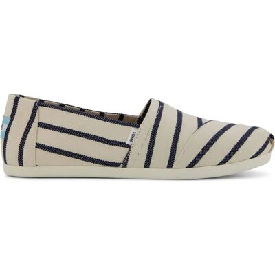 Gestreifte Espadrilles für Damen Toms Classic Beige 37,5 Femme Gestreifte Espadrilles für Damen Toms Classic Beige 37,5 Femme