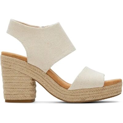Keil-Sandalen für Damen Toms Majorca Beige 42,5 Femme Keil-Sandalen für Damen Toms Majorca Beige 42,5 Femme