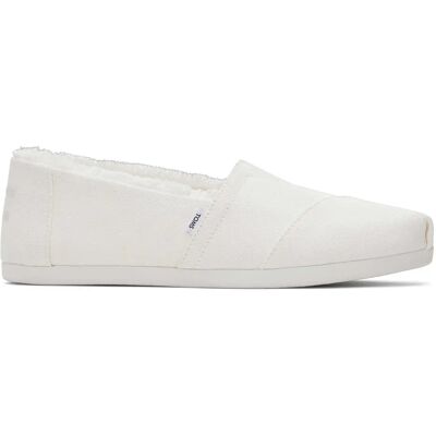 Damen Espadrilles aus Leinen mit Fransen Toms Alpargata Blanc 35,5 Femme Damen Espadrilles aus Leinen mit Fransen Toms Alpargata Blanc 35,5 Femme