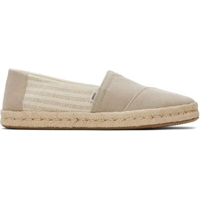 Damen Espadrilles aus recycelter Baumwolle Toms Alpargata Rope 2.0 Beige 36 Femme Damen Espadrilles aus recycelter Baumwolle Toms Alpargata Rope 2.0 Beige 36 Femme