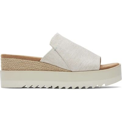 Damen-Pantoletten mit Plateau Toms Diana Beige 39 Femme Damen-Pantoletten mit Plateau Toms Diana Beige 39 Femme