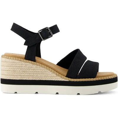 Keil-Sandalen für Damen Toms Darya Noir 37,5 Femme Keil-Sandalen für Damen Toms Darya Noir 37,5 Femme
