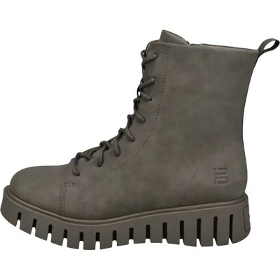 Damen Schnürstiefeletten mit Reißverschluss TT.Bagatt Gris 39 Femme Damen Schnürstiefeletten mit Reißverschluss TT.Bagatt Gris 39 Femme
