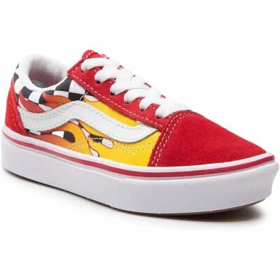 Kinderschuhe Vans UY Comfycush Old Skool -Flame Rouge 27,5 Mixte Kinderschuhe Vans UY Comfycush Old Skool -Flame Rouge 27,5 Mixte