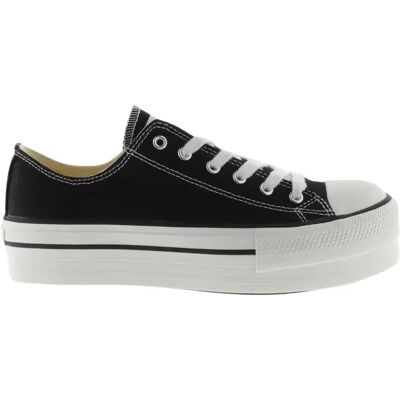 Sneaker Victoria tribu double toile Noir 36 Femme Sneaker Victoria tribu double toile Noir 36 Femme