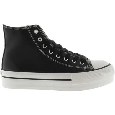 Sneaker Victoria tribu double vegane Noir 37 Femme Sneaker Victoria tribu double vegane Noir 37 Femme