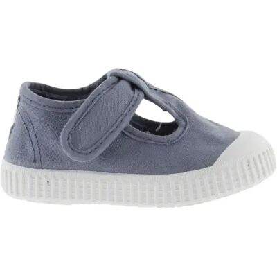 Klett-Schuhe für Kinder Victoria 1915 toile teintée Bleu 21 Mixte Klett-Schuhe für Kinder Victoria 1915 toile teintée Bleu 21 Mixte