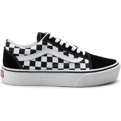Sneakers Vans Checkerboard Old Skool Platform Noir 41 Mixte Sneakers Vans Checkerboard Old Skool Platform Noir 41 Mixte