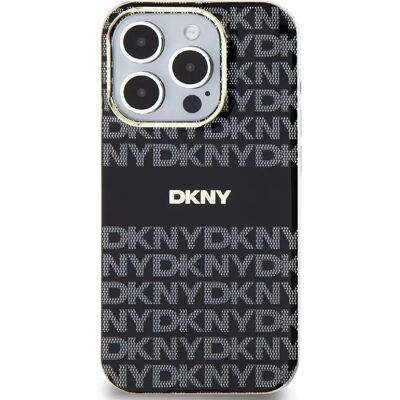 DKNY iPhone 15 Pro MagSafe Hülle - Schwarz - Handyhülle DKNY iPhone 15 Pro MagSafe Hülle - Schwarz - Handyhülle