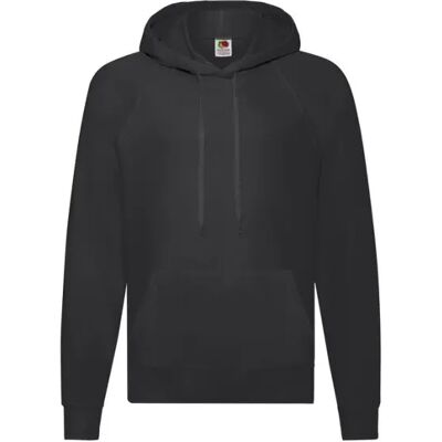 Kapuzensweatshirt Fruit of the Loom Noir S Mixte Kapuzensweatshirt Fruit of the Loom Noir S Mixte