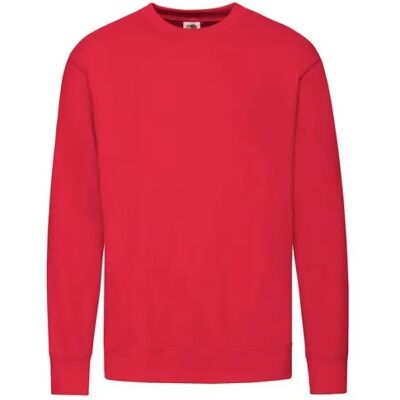 Pullover Fruit of the Loom Rouge S Mixte Pullover Fruit of the Loom Rouge S Mixte