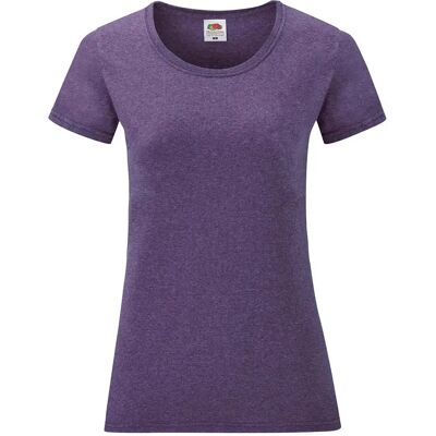 T-Shirt Fruit of the Loom Valueweight Violet S Femme T-Shirt Fruit of the Loom Valueweight Violet S Femme
