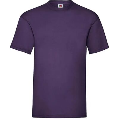 T-Shirt Fruit of the Loom Valueweight Violet 2XL Mixte T-Shirt Fruit of the Loom Valueweight Violet 2XL Mixte