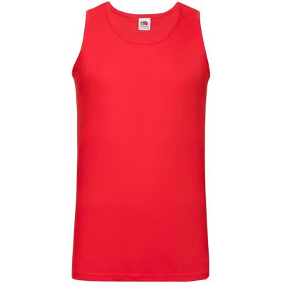 Tanktop Fruit of the Loom Valueweight Rouge L Mixte Tanktop Fruit of the Loom Valueweight Rouge L Mixte