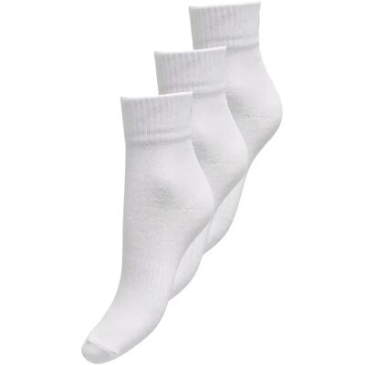 Socken für Damen Only Tine Heart (x3) Blanc TU Femme Socken für Damen Only Tine Heart (x3) Blanc TU Femme
