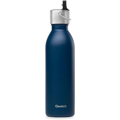 Qwetch - ACTIVE - Marineblau - Wasserflasche Qwetch - ACTIVE - Marineblau - Wasserflasche
