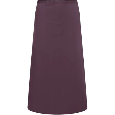 Langer Baumwoll-Polyester-Schürze Karlowsky Bistro Basic Violet TU Mixte Langer Baumwoll-Polyester-Schürze Karlowsky Bistro Basic Violet TU Mixte