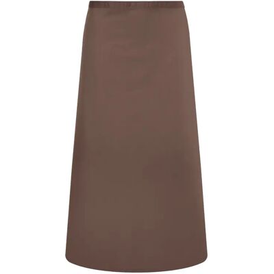 Langer Baumwoll-Polyester-Schürze Karlowsky Bistro Basic Marron TU Mixte Langer Baumwoll-Polyester-Schürze Karlowsky Bistro Basic Marron TU Mixte
