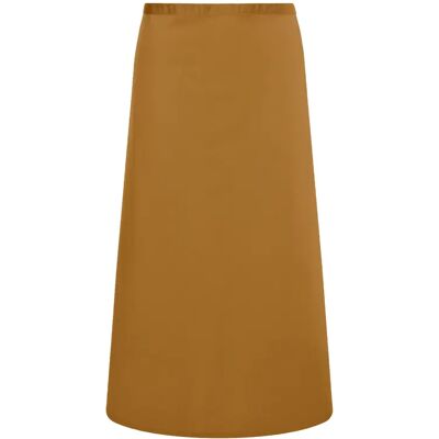 Langer Baumwoll-Polyester-Schürze Karlowsky Bistro Basic Orange TU Mixte Langer Baumwoll-Polyester-Schürze Karlowsky Bistro Basic Orange TU Mixte