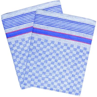 Handtuch Karlowsky (x10) Bleu 45x90 cm Mixte Handtuch Karlowsky (x10) Bleu 45x90 cm Mixte
