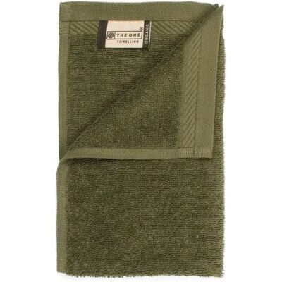 Handtuch The One Towelling Organic Vert 30x50 cm Mixte Handtuch The One Towelling Organic Vert 30x50 cm Mixte