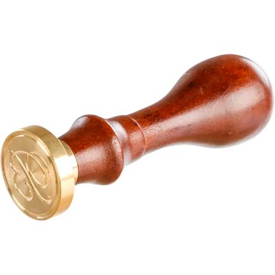 Stempel mit Holzgriff und rundem Messingplättchen, englisches Alphabet ø24 mm Jacques Herbin B Noir TU Stempel mit Holzgriff und rundem Messingplättchen, englisches Alphabet ø24 mm Jacques Herbin B Noir TU