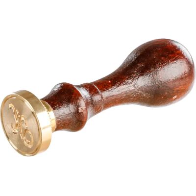 Stempel mit Holzgriff und rundem Messingplättchen, englisches Alphabet ø24 mm Jacques Herbin K Noir TU Stempel mit Holzgriff und rundem Messingplättchen, englisches Alphabet ø24 mm Jacques Herbin K Noir TU