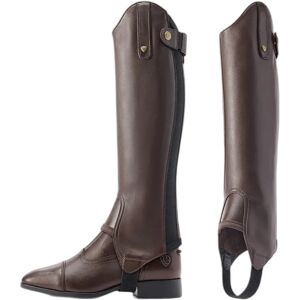 Leder-Minichaps Damen Ariat Heritage Contour Marron XS Femme Leder-Minichaps Damen Ariat Heritage Contour Marron XS Femme