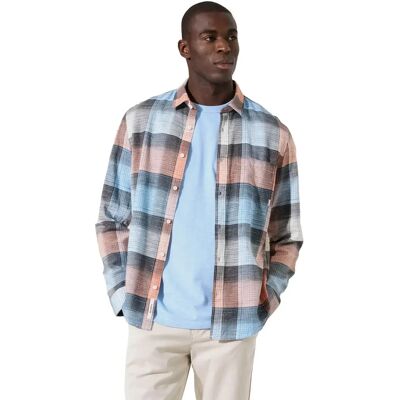 Kariertes Überhemd Garcia Orange XL Homme Kariertes Überhemd Garcia Orange XL Homme