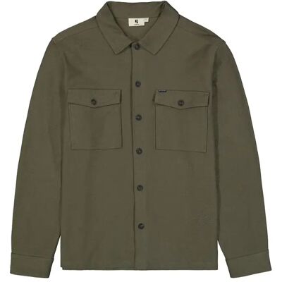 Überhemd Garcia Faded Vert S Homme Überhemd Garcia Faded Vert S Homme