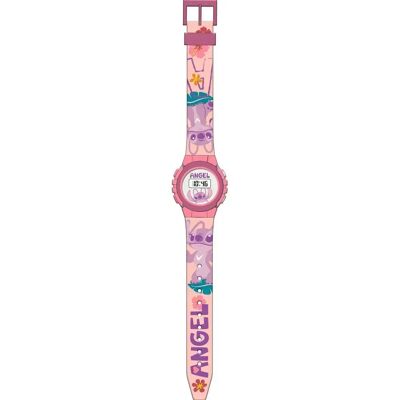 Kinderuhr Kids Licensing Disney Stitch Angel Rose 29x9,5 cm Kinderuhr Kids Licensing Disney Stitch Angel Rose 29x9,5 cm