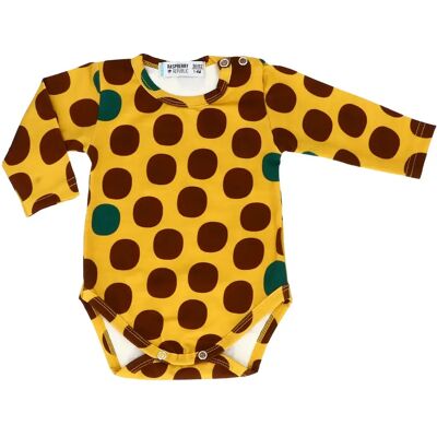 Langarmbody Baby Raspberry Republic Jaune 34/37 Mixte Langarmbody Baby Raspberry Republic Jaune 34/37 Mixte