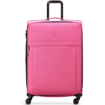 Trolley-Koffer mit 4 Doppelrädern Benetton BE 76 cm Rose 76x50x35/38 cm Mixte Trolley-Koffer mit 4 Doppelrädern Benetton BE 76 cm Rose 76x50x35/38 cm Mixte