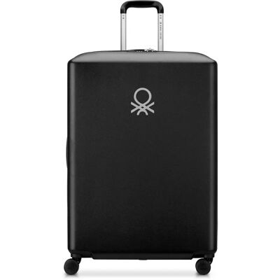 Trolley-Koffer mit 4 Doppelrädern Benetton UCB Hardside 76 cm Noir 76x50x31 cm Mixte Trolley-Koffer mit 4 Doppelrädern Benetton UCB Hardside 76 cm Noir 76x50x31 cm Mixte