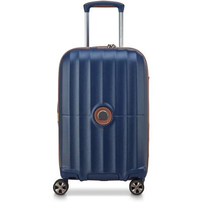 Koffer Delsey Carrousel 2.0 4DW55 Bleu 55x35x25/28 cm Mixte Koffer Delsey Carrousel 2.0 4DW55 Bleu 55x35x25/28 cm Mixte
