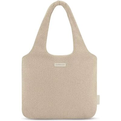 Reisetasche Kapten & Son Skara Cloud Shopper Fleece Beige 24 L Mixte Reisetasche Kapten & Son Skara Cloud Shopper Fleece Beige 24 L Mixte