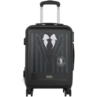 Trolley-Tasche Karactermania Wednesday Uniform ABS Noir 38x55x20 cm Mixte Trolley-Tasche Karactermania Wednesday Uniform ABS Noir 38x55x20 cm Mixte