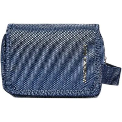 Kulturbeutel Mandarina Duck Zephyr S Bleu 14,5x20,7x10 cm Mixte Kulturbeutel Mandarina Duck Zephyr S Bleu 14,5x20,7x10 cm Mixte