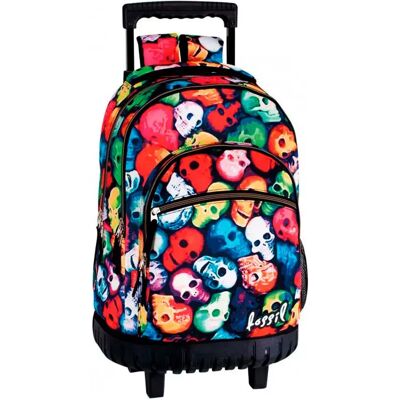 Trolley-Tasche mit Rollen Perona Skulls Multicolore 46x35x17 cm Mixte Trolley-Tasche mit Rollen Perona Skulls Multicolore 46x35x17 cm Mixte