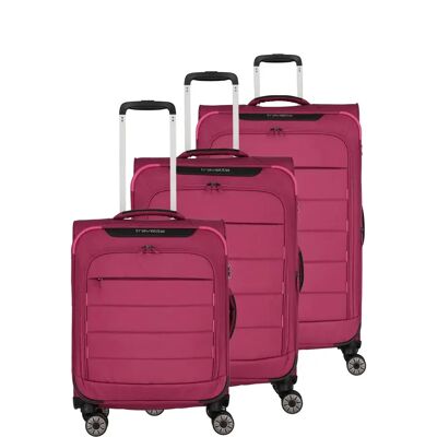 Koffer travelite Skaii Trolley L ext./ M ext./S (x3) Rouge TU Mixte Koffer travelite Skaii Trolley L ext./ M ext./S (x3) Rouge TU Mixte