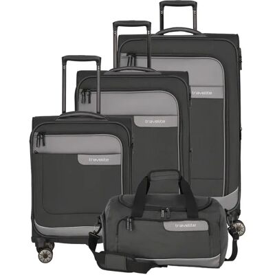 Koffer travelite Viia Trolley L/M ext./S (x4) Gris TU Mixte Koffer travelite Viia Trolley L/M ext./S (x4) Gris TU Mixte
