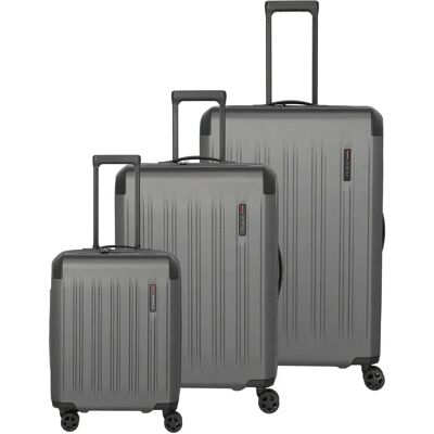 Koffer travelite Dynamiic Trolley L ext./Mexp./S (x3) Gris TU Mixte Koffer travelite Dynamiic Trolley L ext./Mexp./S (x3) Gris TU Mixte