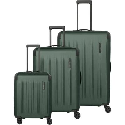 Koffer travelite Dynamiic Trolley L ext./M ext./Sexp (x3) Vert TU Mixte Koffer travelite Dynamiic Trolley L ext./M ext./Sexp (x3) Vert TU Mixte